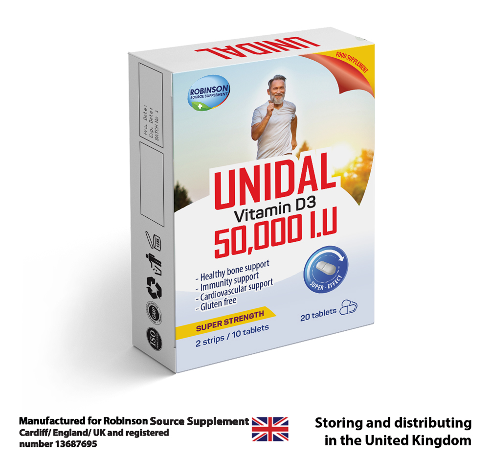 Unidal Vitamin D3 50.000 I.U
